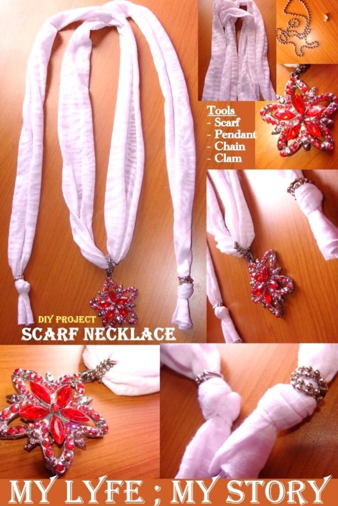 Scarf Necklace