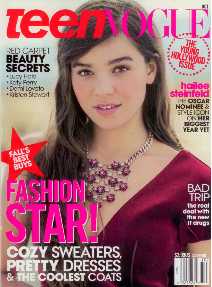 Teen Vogue Oct 2013 Cover