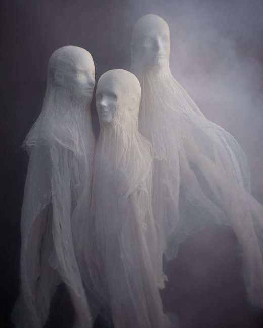 Cheesecloth Spirit Sculptures