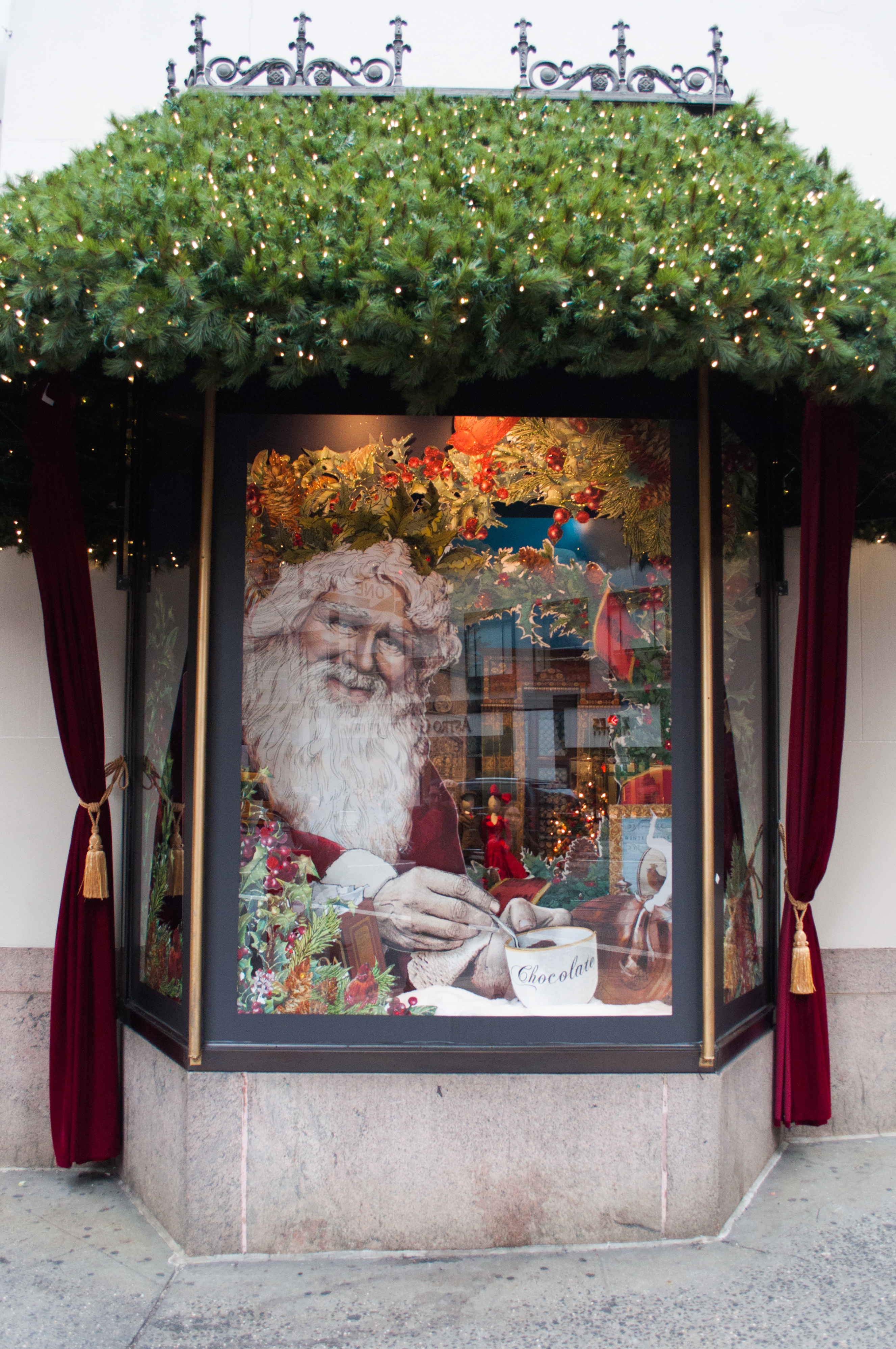 Lord and Taylor Window Santa