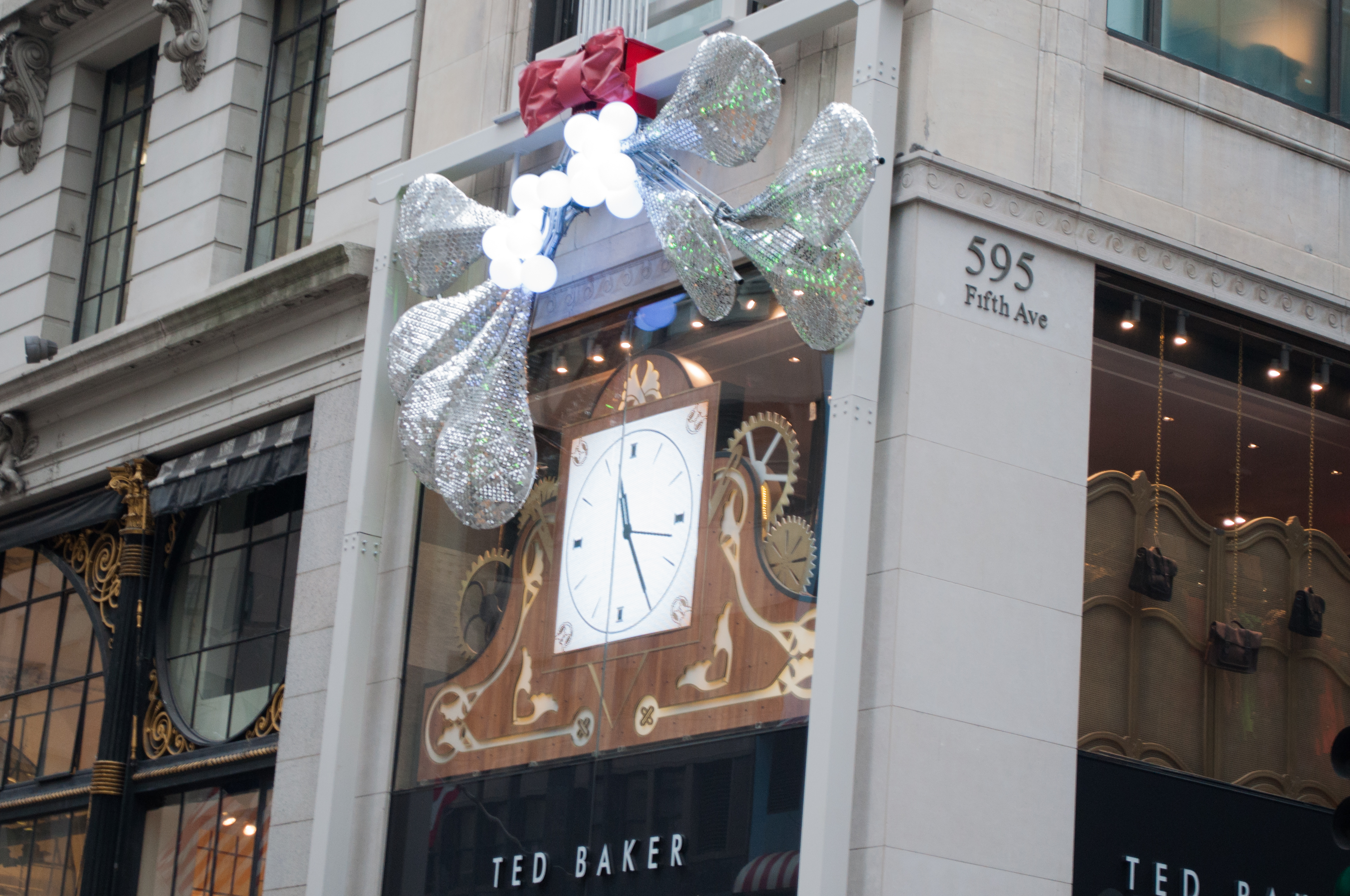 Ted Baker Holiday Window Clock