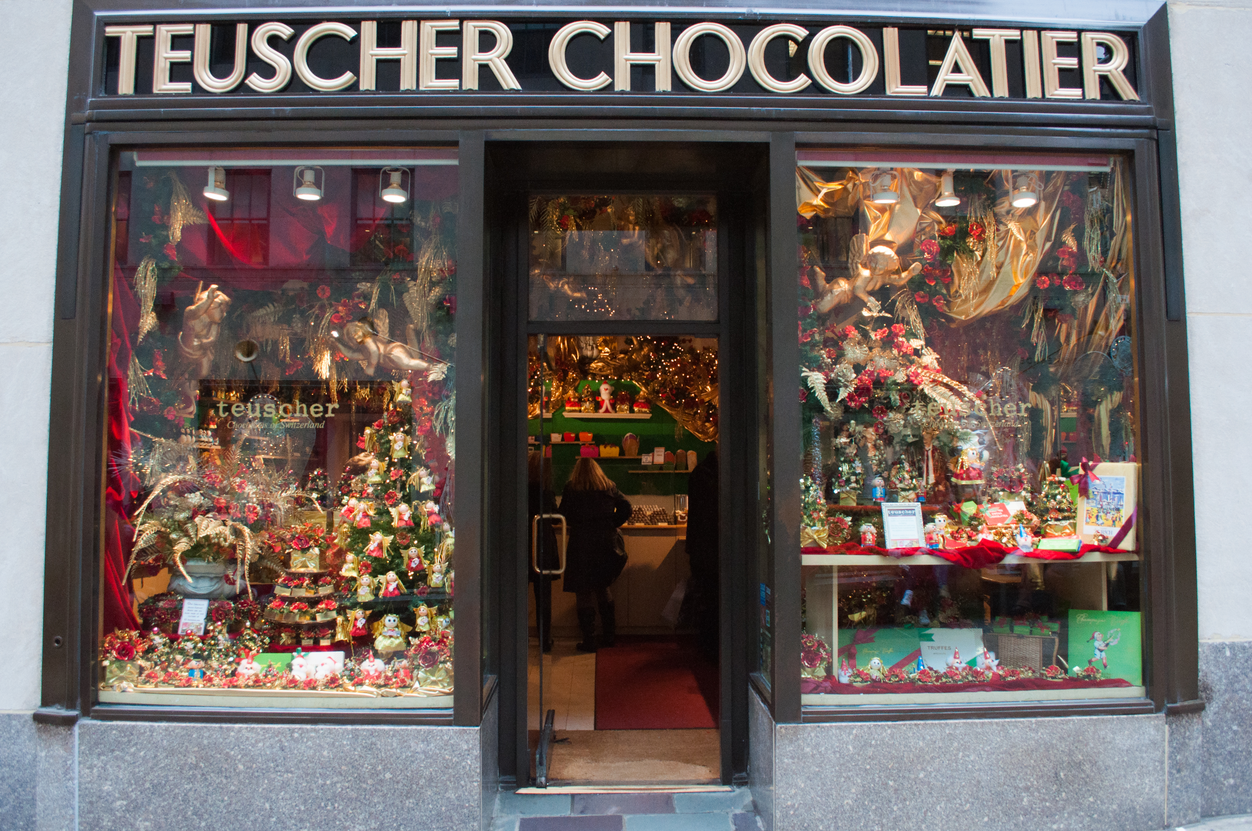 Chocolate Shop Storefront