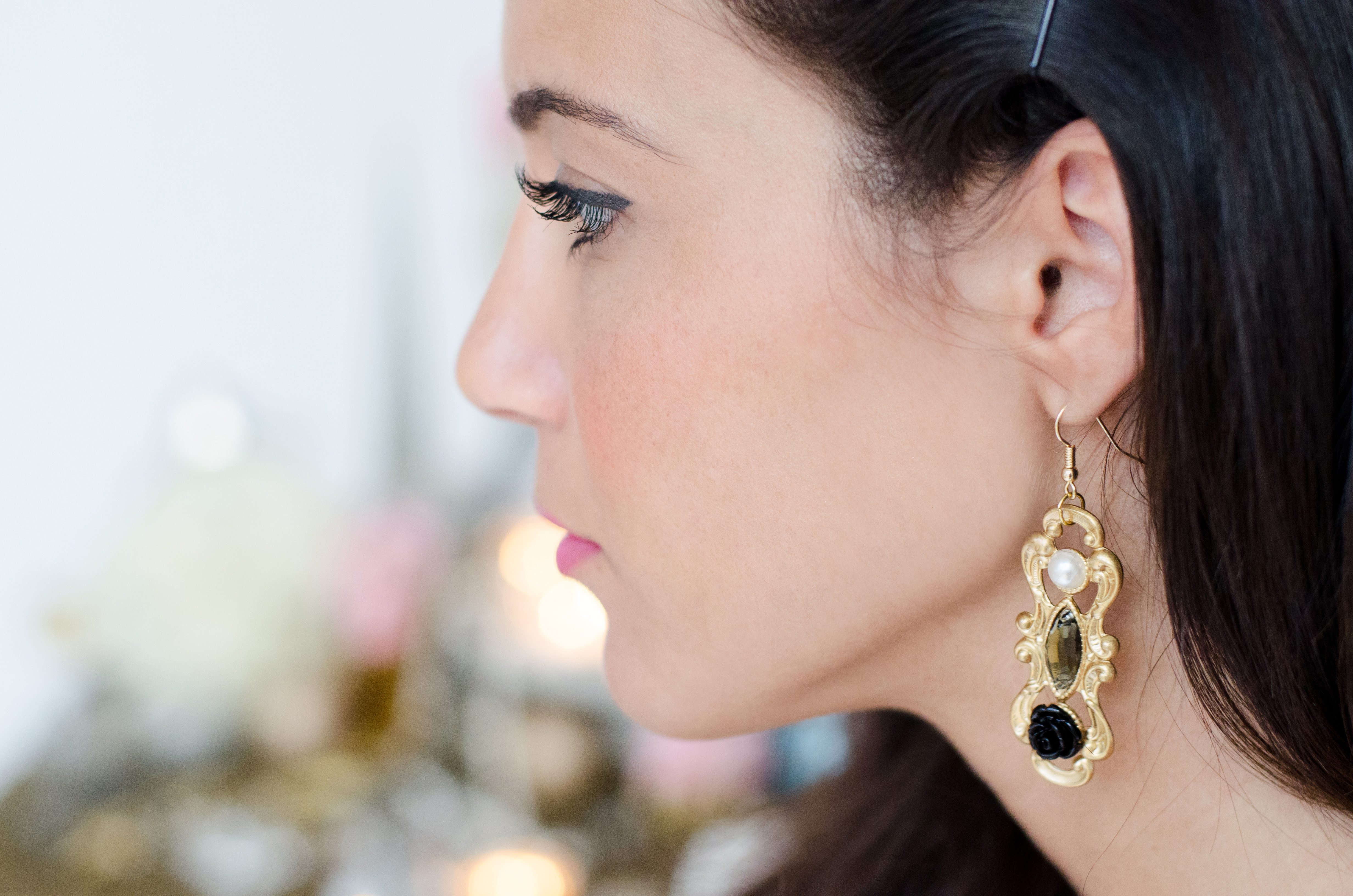 Project DIY Belle of the Ball Earrings