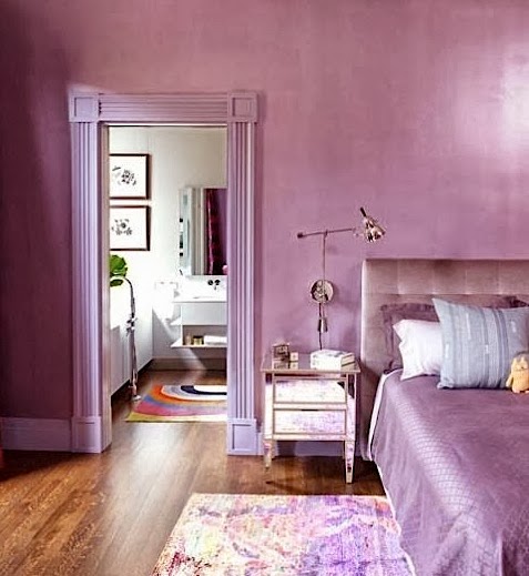 Radiant Orchid Walls