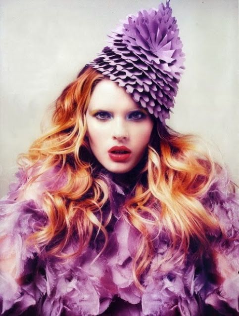Radiant Orchid Feathered Coat